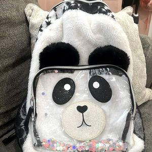 - 1 big pouch. - and 1 small pouch. - 2 water bottle pouches. - from Amazon.